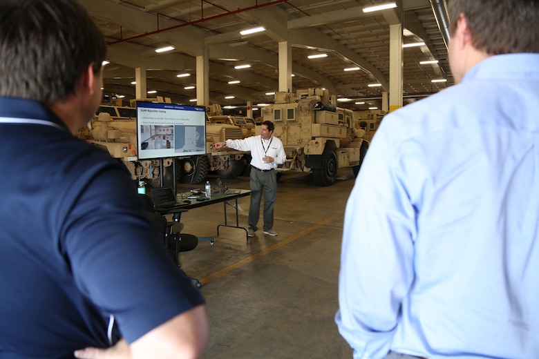 Robotic systems helps Marines improve asset tracking, inventory control