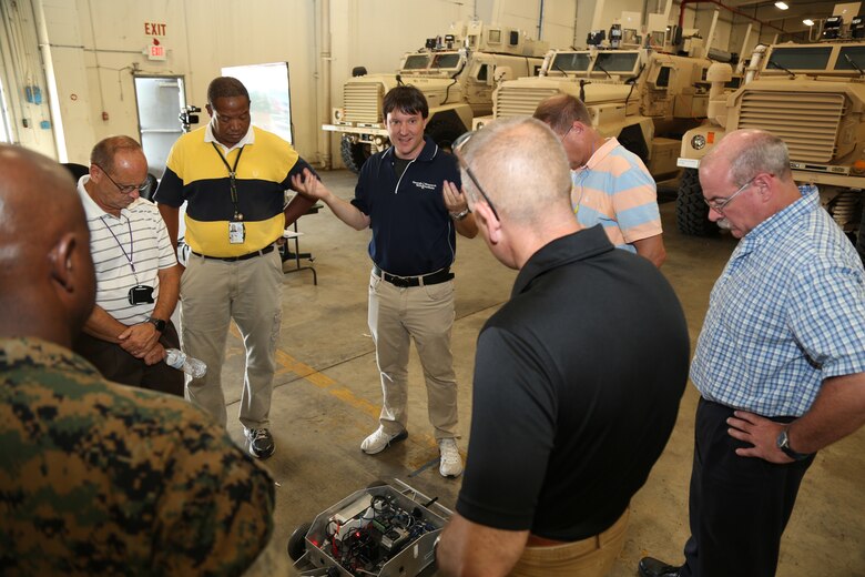 Robotic systems helps Marines improve asset tracking, inventory control