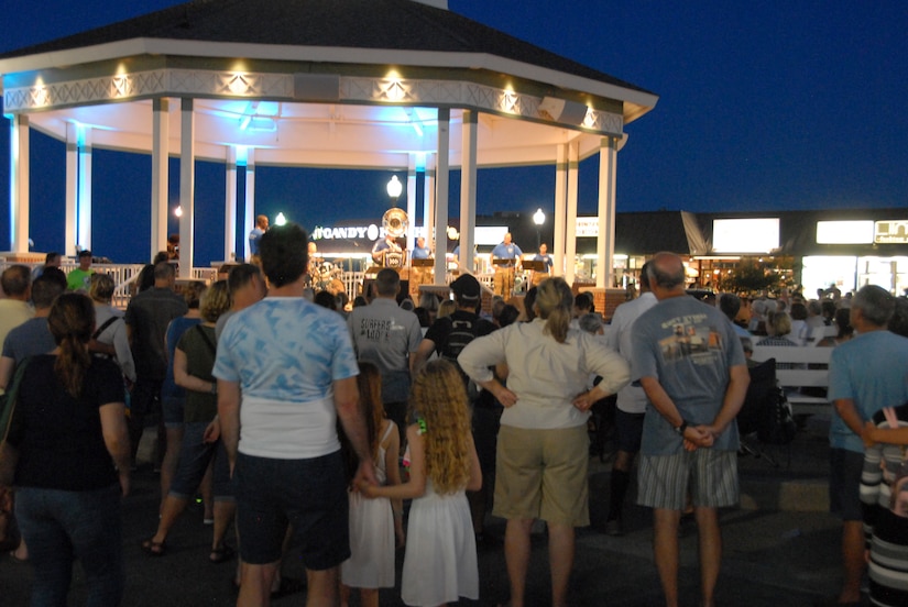 U.S. Army Band Swirls Up a Storm at The Beach