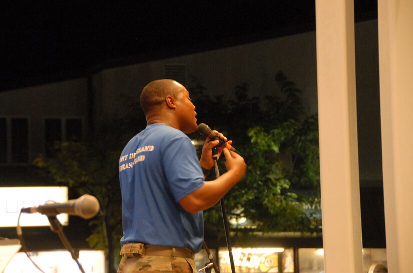 U.S. Army Band Swirls Up a Storm at The Beach