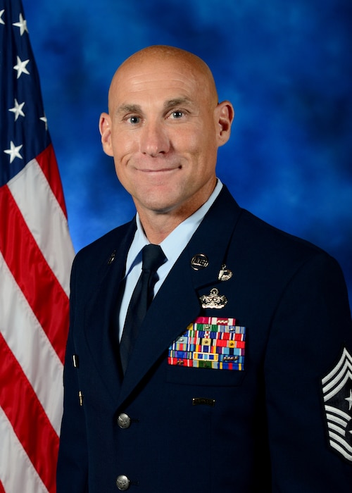 31st Fighter Wing Command Chief Master Sergeant Jamie L. Newman