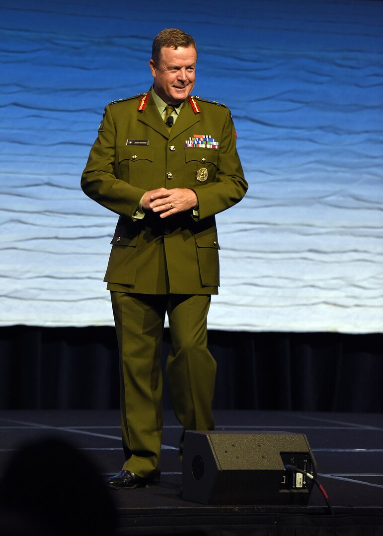 The Defense Intelligence Agency’s Deputy Director for Commonwealth Integration Maj. Gen. John Howard
