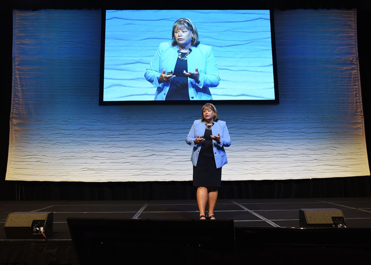 Jean Schaffer, Defense Intelligence Agency Cyber and Enterprise Operations Chief, explains the Agency’s digital transformation