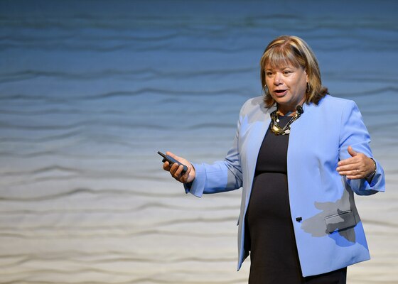 Jean Schaffer, Defense Intelligence Agency Cyber and Enterprise Operations Chief, explains the Agency’s digital transformation