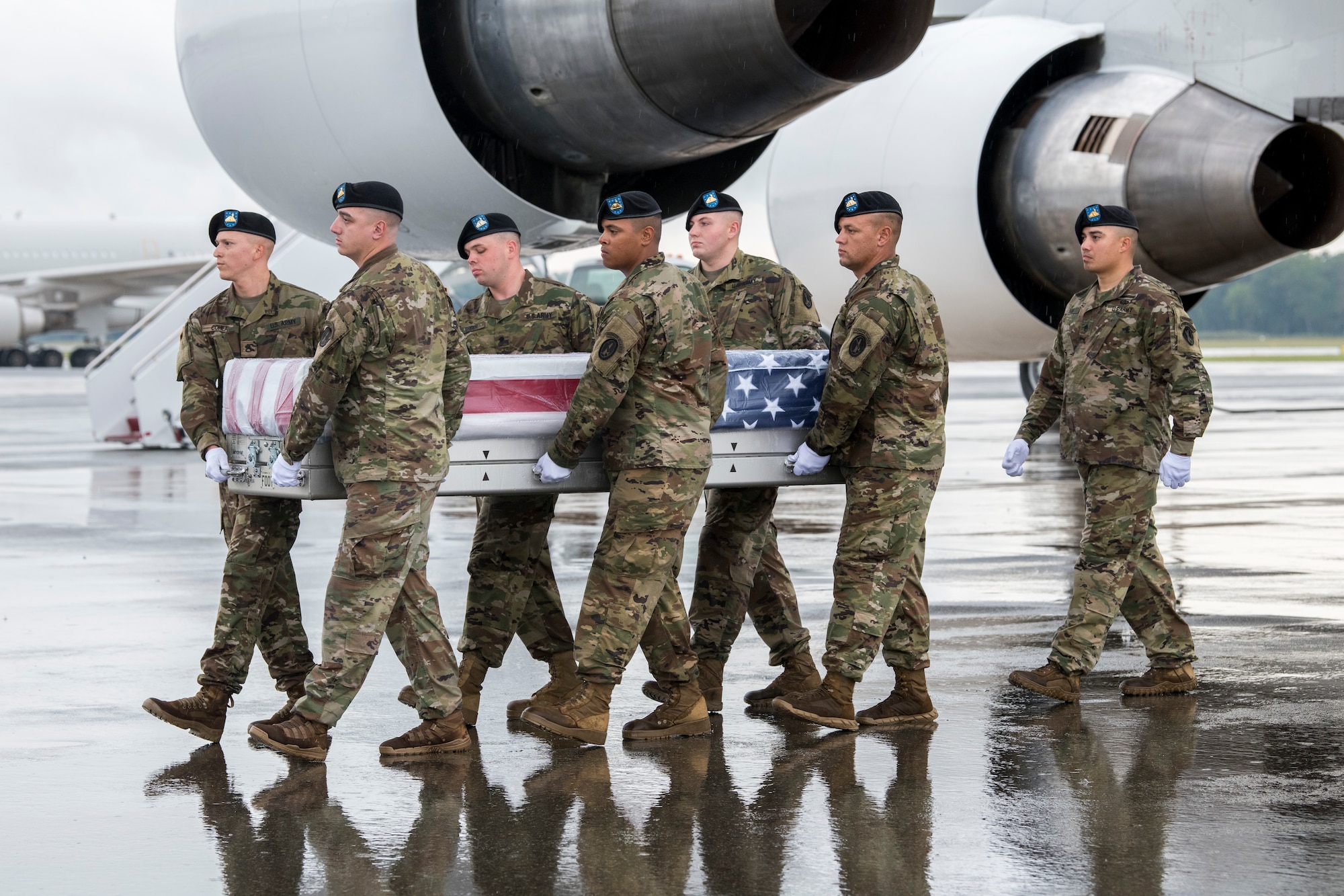 Dignified Transfer of Master Sgt. Jose J. Gonzalez