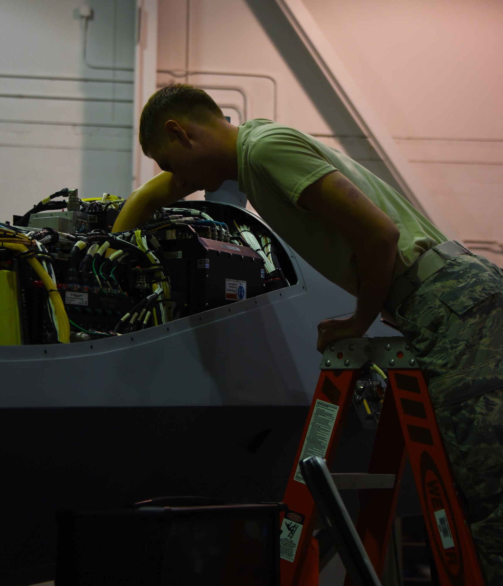 362nd Training Squadron remotely piloted aircraft avionics apprentice course student