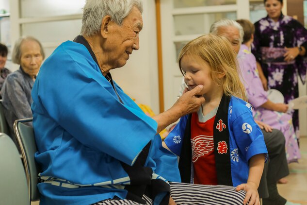 Folk songs and friendships; dancing Bon Odori