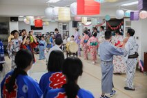 Folk songs and friendships; dancing Bon Odori