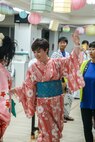 Folk songs and friendships; dancing Bon Odori