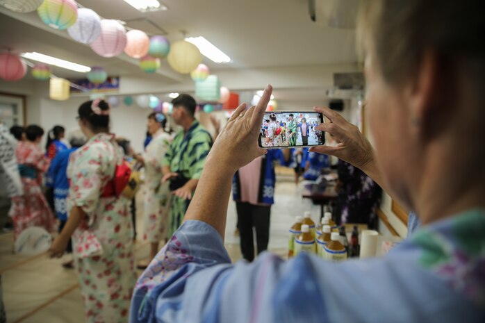 Folk songs and friendships; dancing Bon Odori