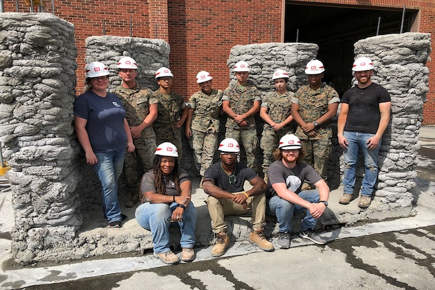 Marines, engineers conduct a first-of-its-kind 3D printing exercise