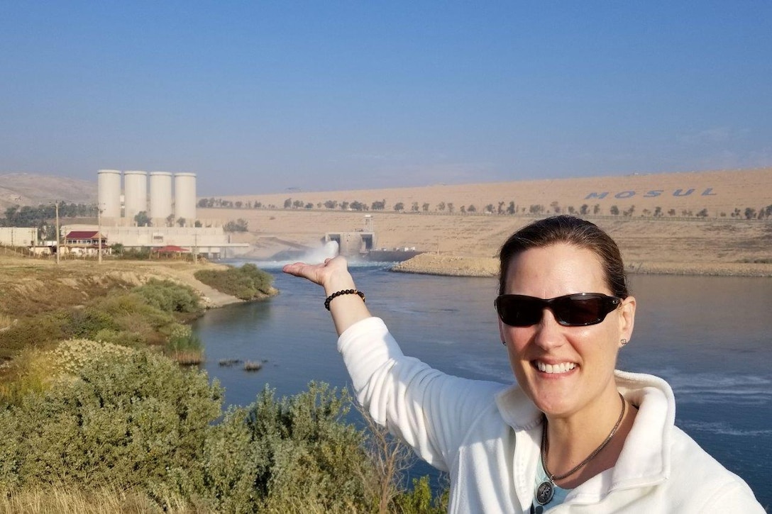 Tambour Eller, currently serving as the project executive on the Mosul Dam Task Force during its final close out, was recently named the U.S. Army Corps of Engineers Civilian of the Year. Eller received the award for her combined work in three jobs over the course of the awards period.