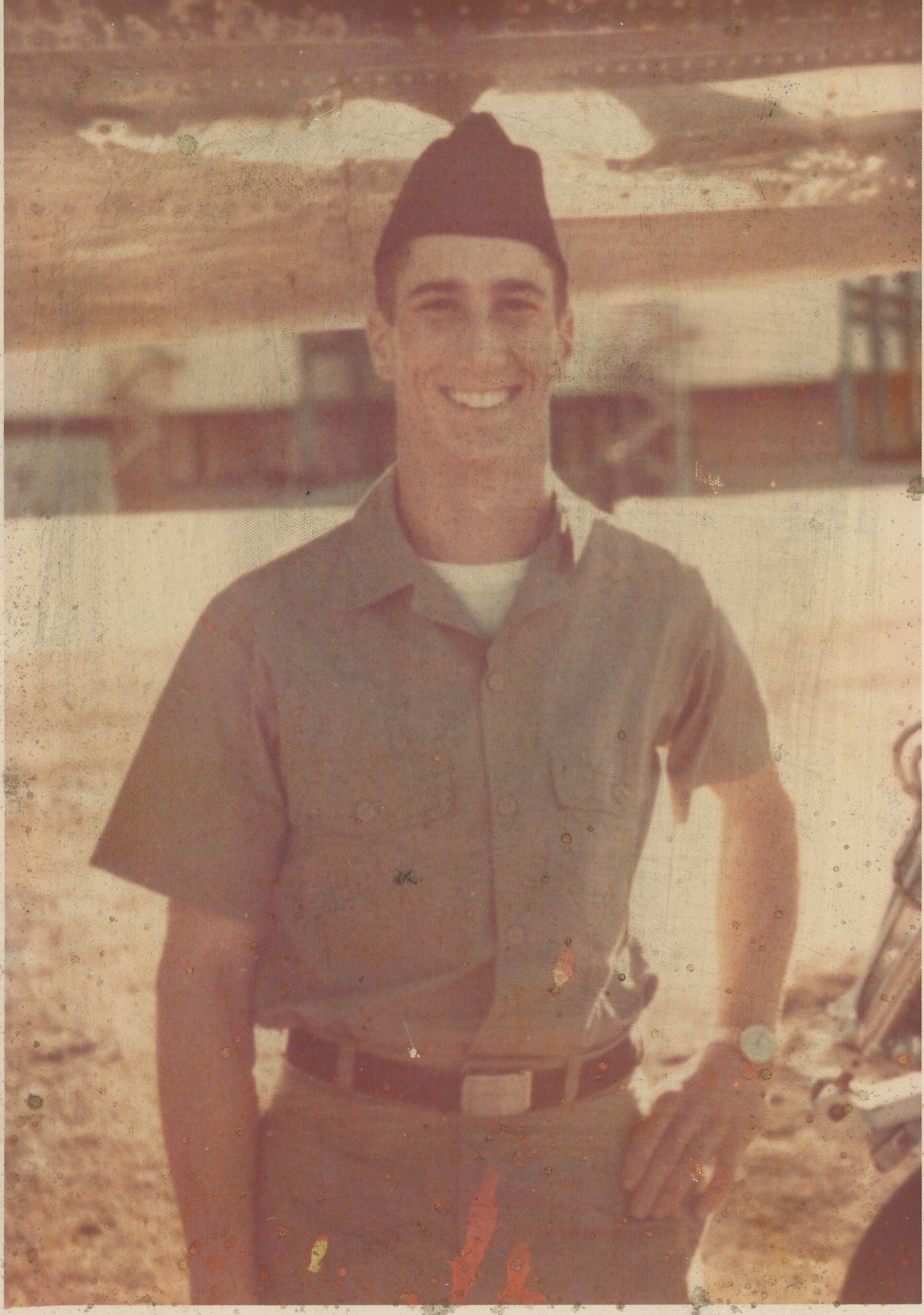 Sgt. David Wandel, a 28th Air Refueling Squadron boom operator, poses in his olive drab service uniform in an undated photo. In December 1975, Wandel and three of his fellow crewmembers – Capt. Martin E. Graham Jr., Capt. Joseph M. Furda and 1st Lt. Karwin M. Plucker – passed away in a plane crash just south of Eielson Air Force Base, Alaska. Wandel’s family spent several years searching for a memorial plaque dedicated to Wandel and his crew. (Courtesy Photo)