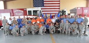 25 Central American firefighters graduate from US Air Force led exercise