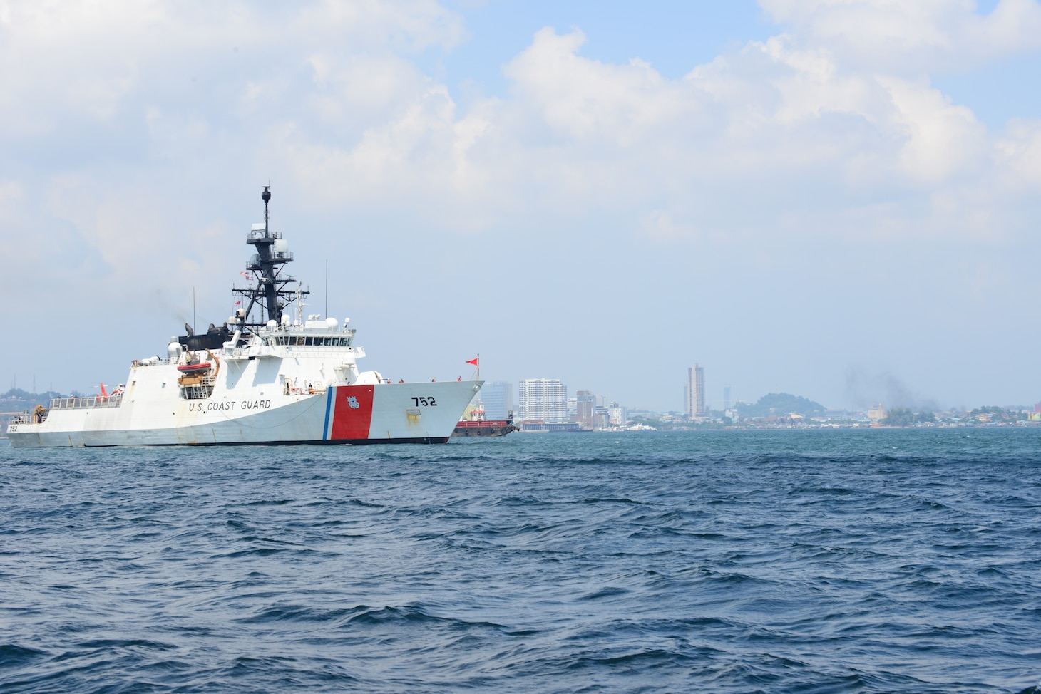 Official U.S. Coast Guard file photo of the Coast Guard Cutter Stratton (WMSL 752).
