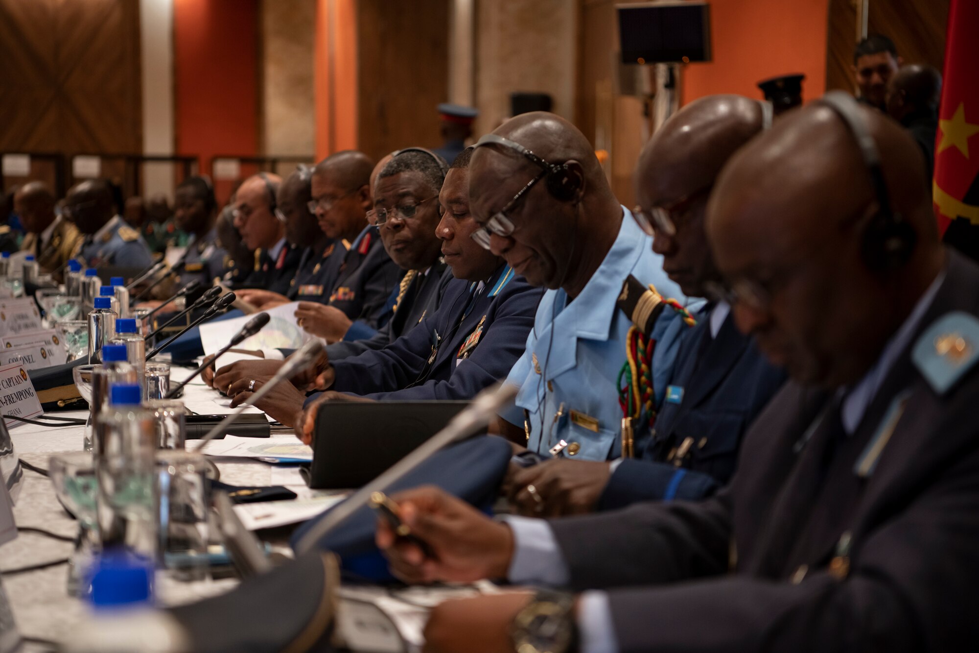 Delegates from U.S. and African partner nations building stronger relationships.