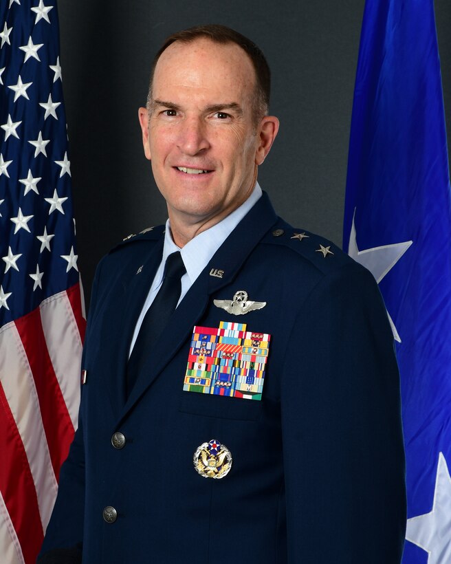 This is the official photo for Maj. Gen. John P. Healy, Commander, 22nd Air Force, Dobbins Air Reserve Base, Georgia.