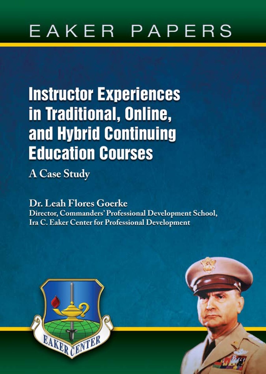 Cover for Instructor Experiences in Traditional, Online, and Hybrid Continuing Education Courses: A Case Study