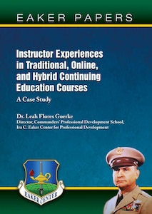 Cover for Instructor Experiences in Traditional, Online, and Hybrid Continuing Education Courses: A Case Study