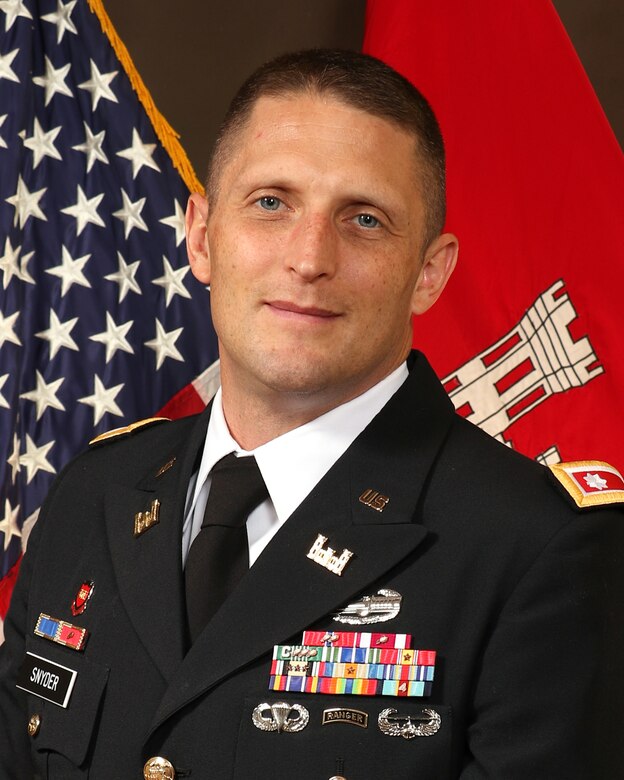 Official Photo for Lt. Col. Scott Snyder