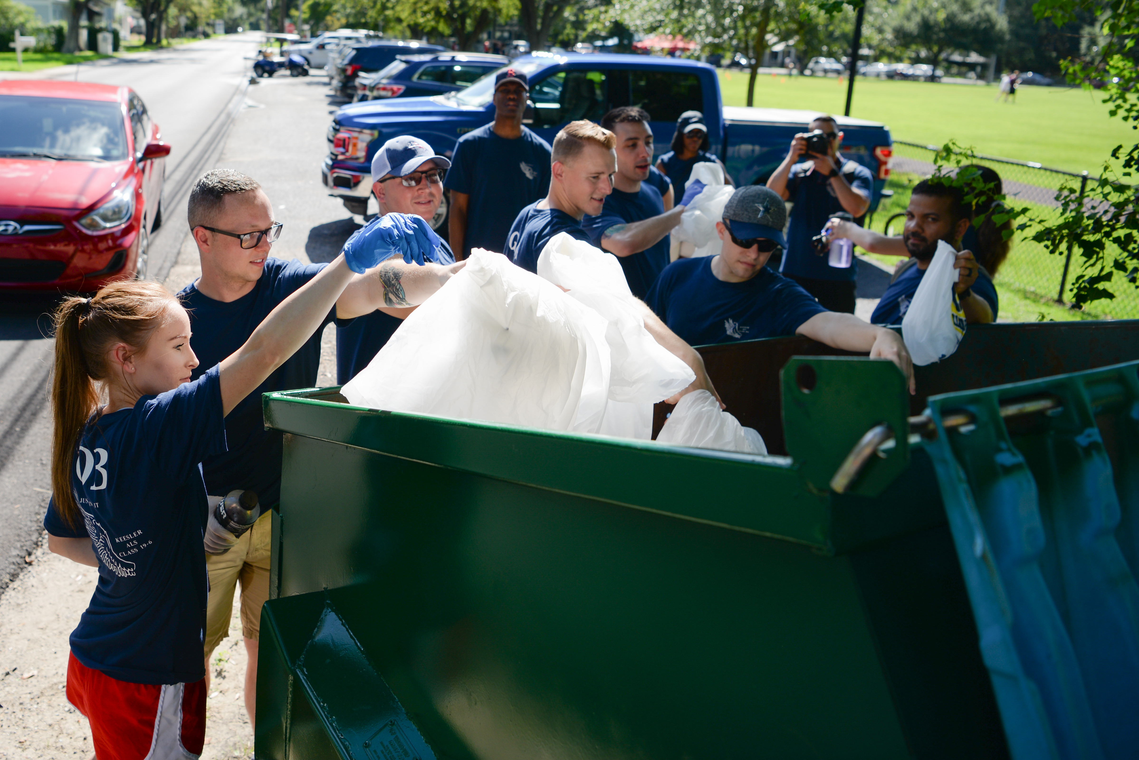 Keesler springs to community cleanup > Keesler Air Force Base