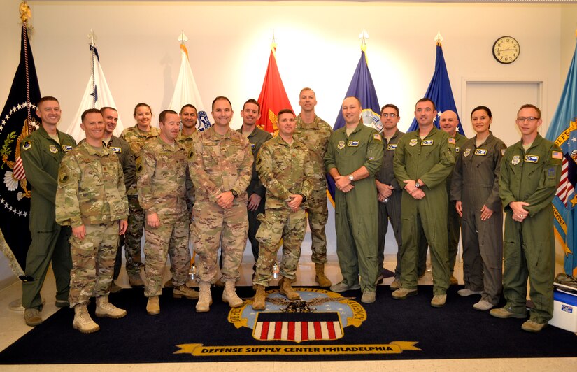 DLA Troop Support gives first-hand lesson on supply chains to Air Force ...