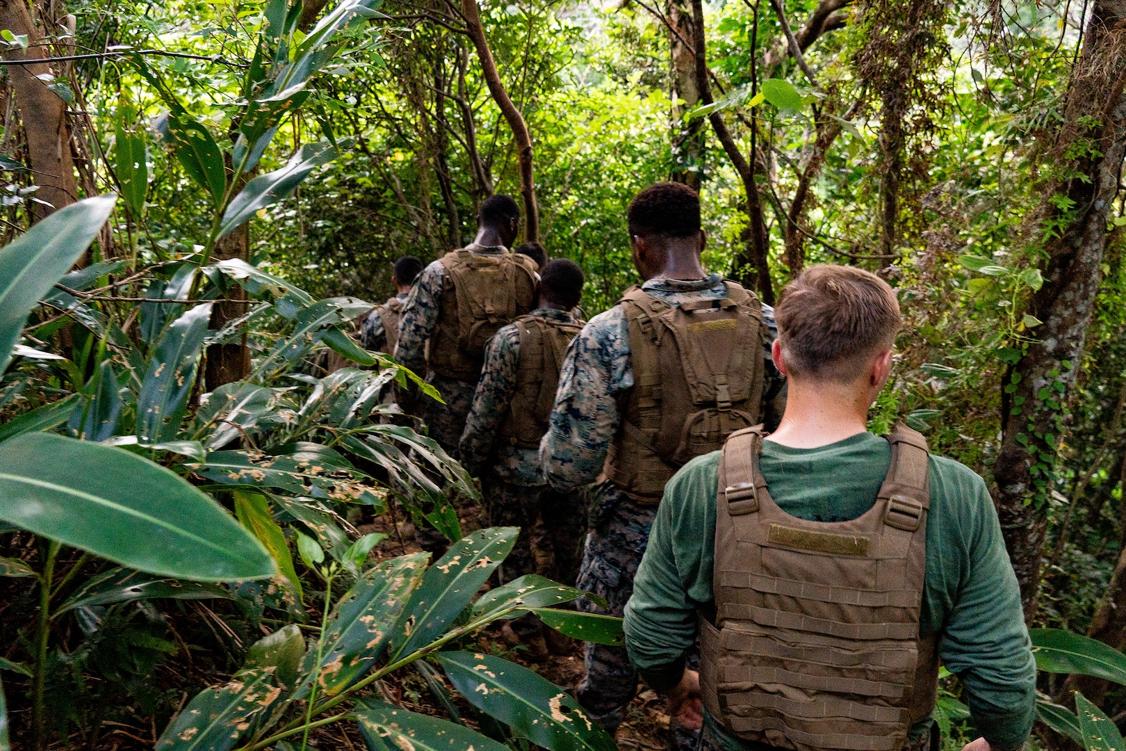Marines with Course 205-19 Endure and Complete the Grueling 3-week MAI Course