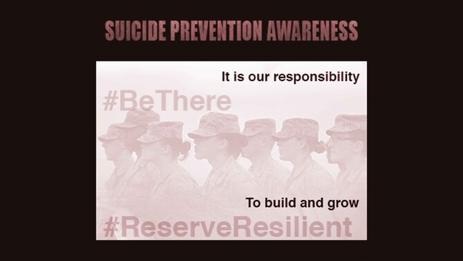 Suicide prevention is the responsibility of everyone