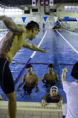 Go For Gold Olympic Swimming Workshop with Anthony Ervin