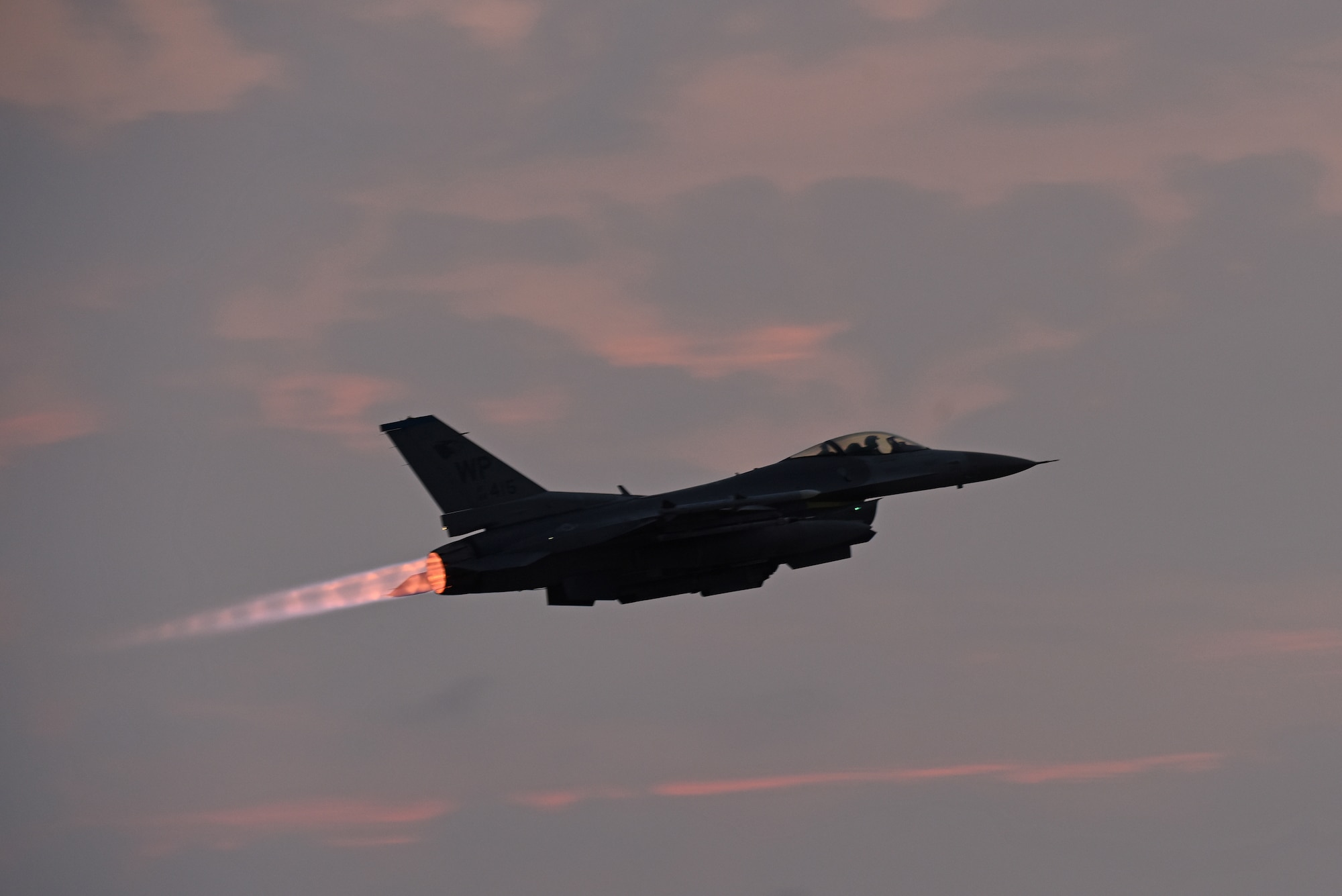 A U.S. Air Force pilot with the 35th Fighter Squadron taxis in an F-16 Fighting Falcon during routine training at Kunsan Air Base, Republic of Korea, Aug. 28, 2019. The 8th Fighter Wing regularly flies its F-16s for various training opportunities, to include flying alongside units from the Republic of Korea Air Force's 38th Fighter Group. (U.S. Air Force photo by Staff Sgt. Joshua Edwards)