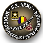 The graphic for the redesignation ceremony planned for Sept. 16, at which the AMEDDC&S HRCoE will change its name to the U.S. Army Medical Center of Excellence, or MEDCoE, depicts the current logo being peeled away, revealing a very small portion of the new MEDCoE logo bearing the new name. The new logo, just like the current logo bears the distinctive unit insignia, or crest, that was originally approved for the U.S. Army Medical Field Service School June 17, 1965. It was redesignated for the Academy of Health Sciences and amended to revise the symbolism Feb. 20, 1973, extending authorization of wear to personnel of the AMEDDC&S Jan. 5, 1993. The crest is adorned with a motto that reads “To Conserve the Fighting.” The new MEDCoE logo also bears U.S. Army and U.S. Army Training and Doctrine Command insignias.