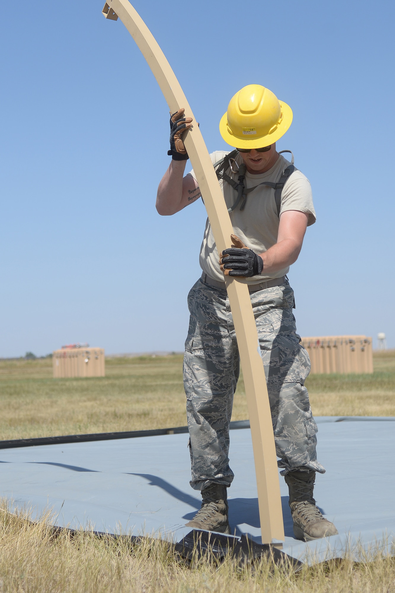 On a day-to-day basis, Hebert performs inspections for items that require repairs, supporting the Air Force mission by maintaining and improving installation facilities.
