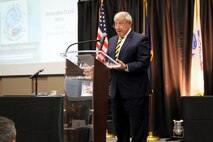 Naval Surface Warfare Center, Crane Division (NSWC Crane) hosted nearly 300 military and civilian experts for the 2019 Triad Symposium on August 23 at WestGate Academy in Odon, Indiana. The event features Crane's collaboration with the U.S. Air Force, Missile Defense Agency (MDA), U.S. Strategic Command (USSTRATCOM), Office of the Secretary of Defense (OSD), and universities in Indiana to pursue strategic nuclear modernization and other key conventional strike technological requirements.