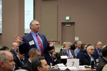 Naval Surface Warfare Center, Crane Division (NSWC Crane) hosted nearly 300 military and civilian experts for the 2019 Triad Symposium on August 23 at WestGate Academy in Odon, Indiana. The event features Crane's collaboration with the U.S. Air Force, Missile Defense Agency (MDA), U.S. Strategic Command (USSTRATCOM), Office of the Secretary of Defense (OSD), and universities in Indiana to pursue strategic nuclear modernization and other key conventional strike technological requirements.