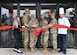 U.S. Army Col. Charles Durr, Army Support Activity commander, along with fellow 87th Air Base Wing Force Support Squadron leadership, cut the ceremonial ribbon for the re-opening of the Halvorsen Hall Dining Facility on Joint Base McGuire-Dix-Lakehurst, New Jersey, Aug. 27, 2019. While closed, the DFAC underwent renovations and changed their food options to align with Food 2.0, an Air Force initiative to offer healthier food options and expanding food choices. An additional change includes utilization of the DFAC for all Joint Base MDL community members.