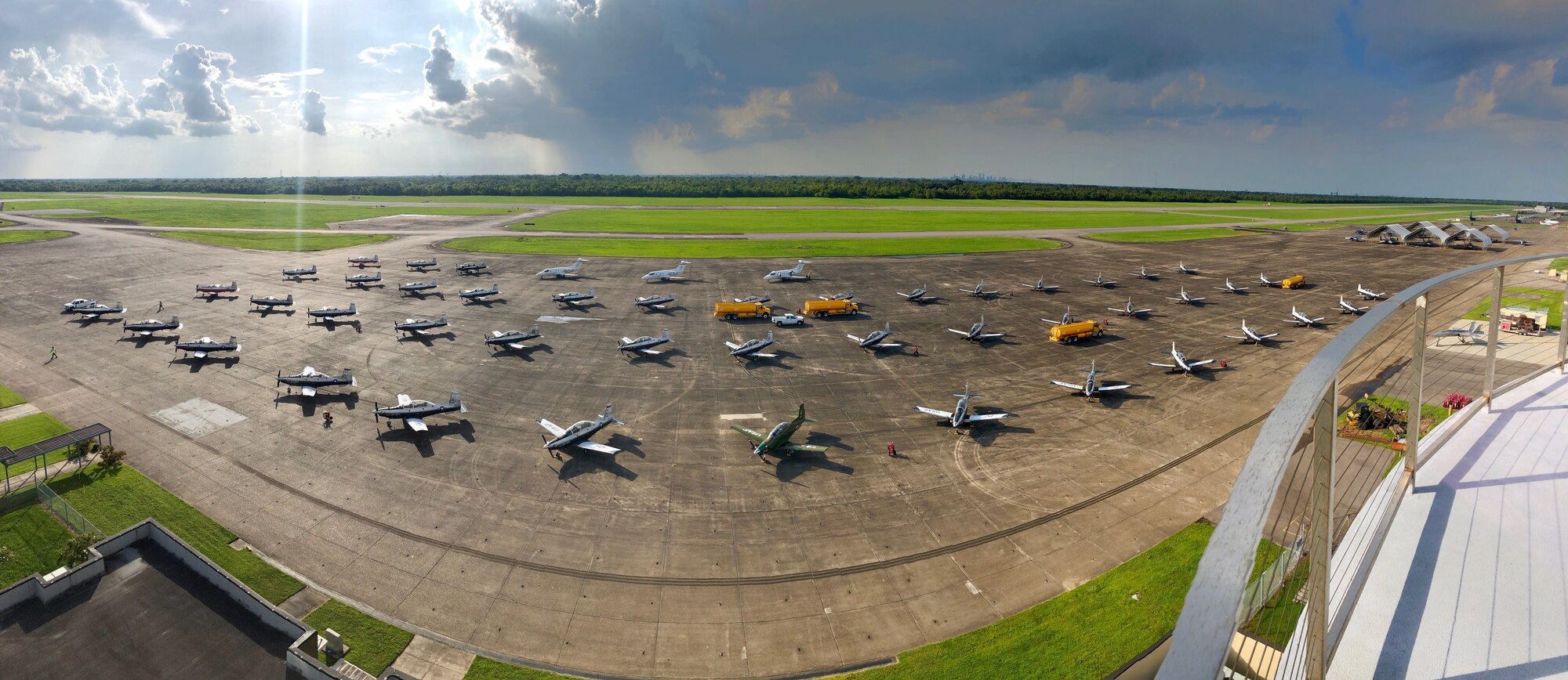 Laughlin First Assignment Instructor Pilots (FAIPs) recently participated in the first FAIP FLAG white jet flying competition, August 9-11 2019, at Naval Air Station Joint Reserve Base New Orleans, New Orleans, Louisiana. This year’s event was hosted by the 14th Flying Training Wing, Columbus Air Force Base, Mississippi, and included over 185 instructor pilots and 82 aircraft from five Air Force pilot training bases. (Courtesy photo)