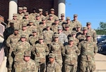 Raymond Bibb, and the Army National Guard class attending the Equal Opportunity Leadership Course (EOLC), August 24, 2019 at Rickenbacker ANG Base, Columbus, Ohio.