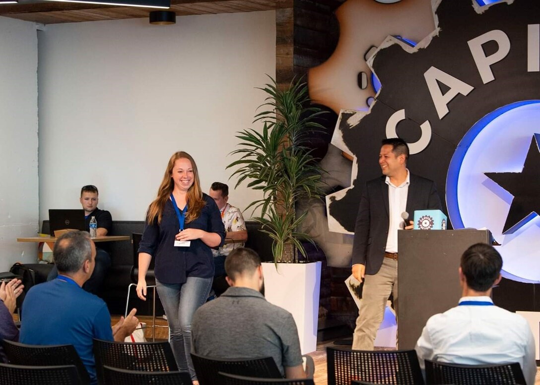 Dyess Airman attends AFWERX innovation event, receives $125,000 for project