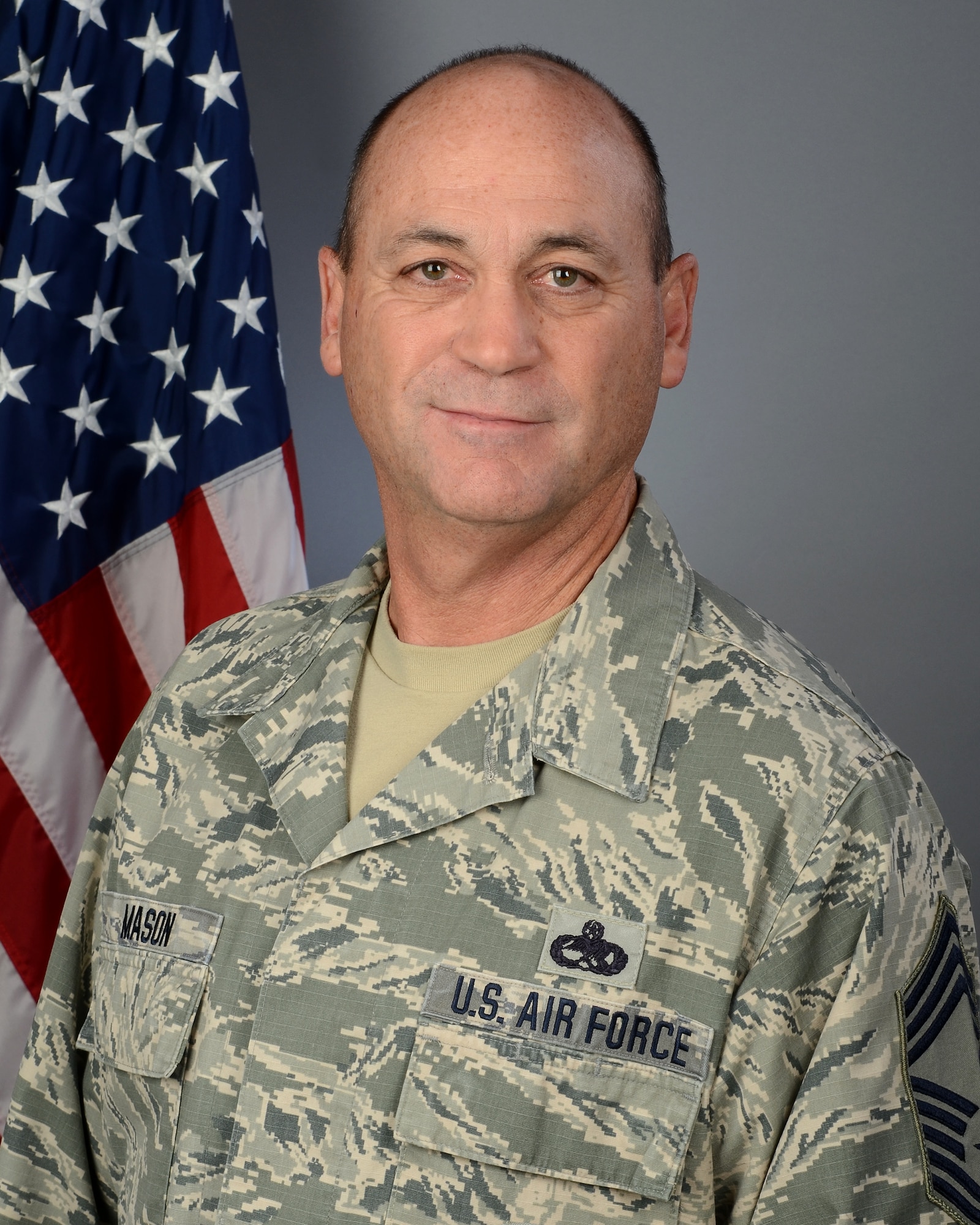 Chief Master Sgt. Steve Mason, 169th Maintenance Squadron