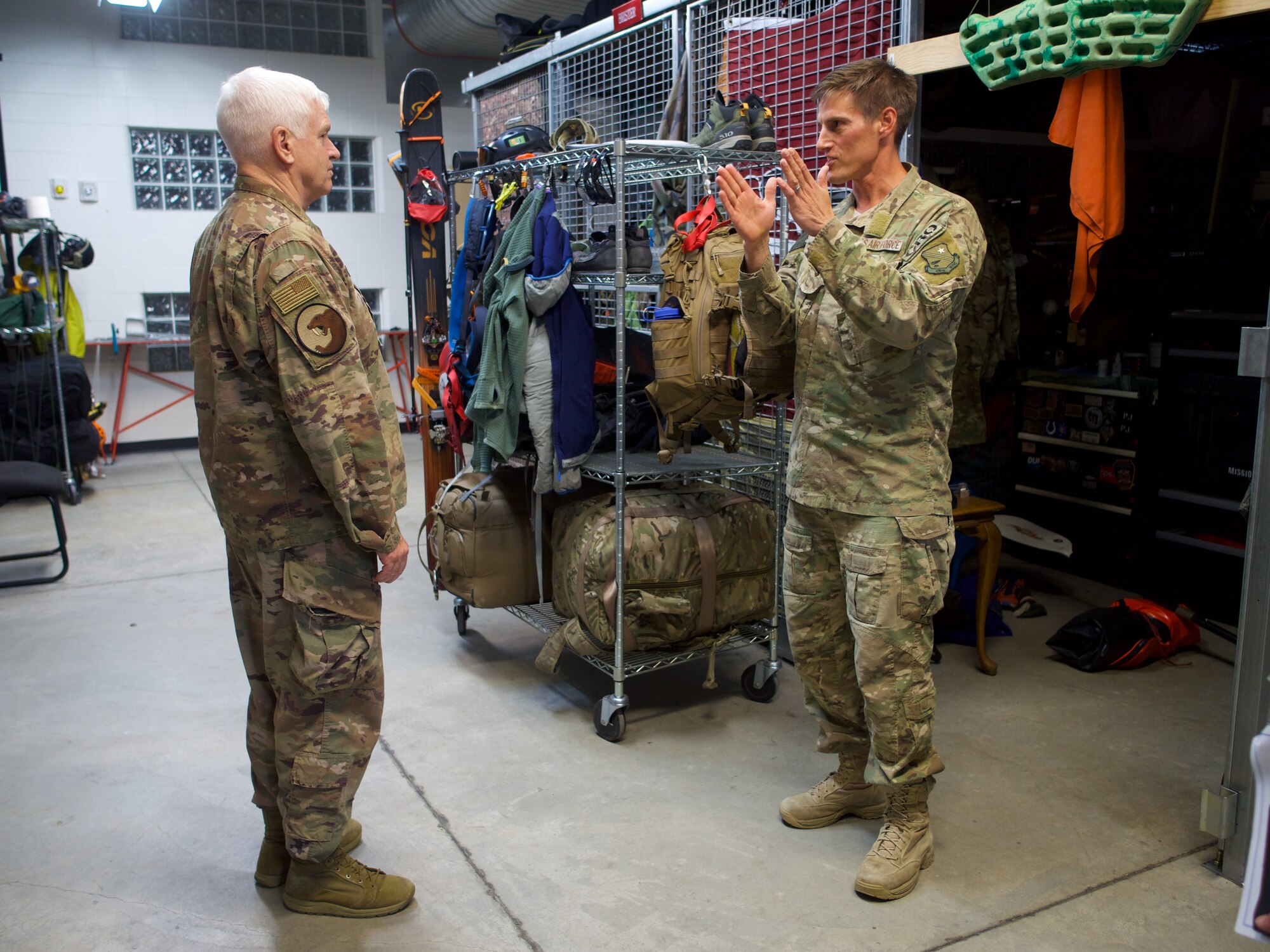 Director, Air National Guard visits 176th Wing Airmen