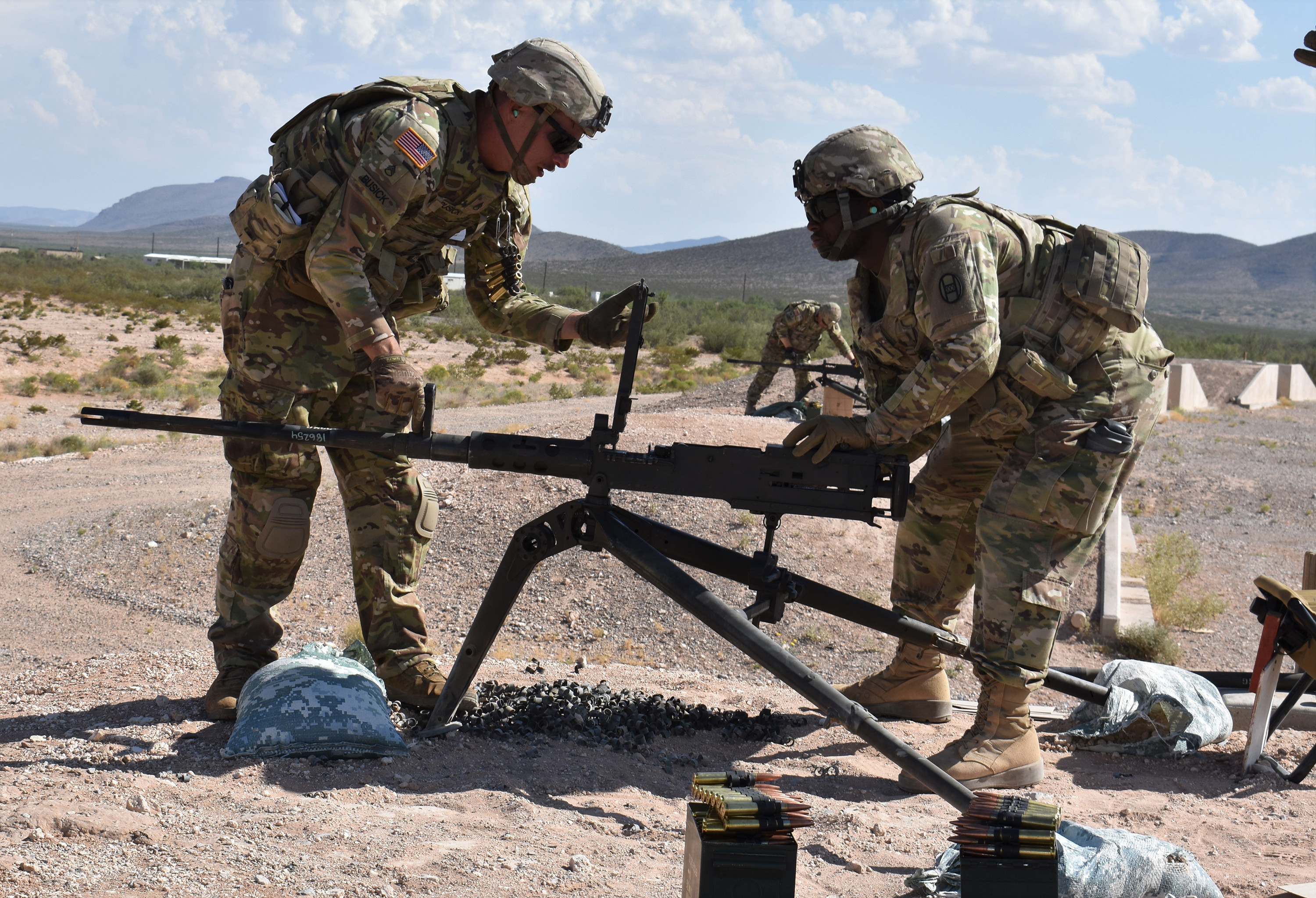 National Guard units use step training to prepare to deploy > National