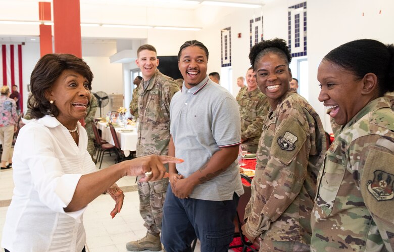 Five members of congress representing California, Texas and Guam, learned about the strategic location, expeditionary mission and enduring presence of AUAB.