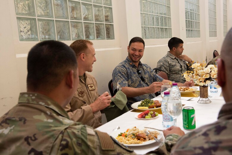 Five members of congress representing California, Texas and Guam, learned about the strategic location, expeditionary mission and enduring presence of AUAB.