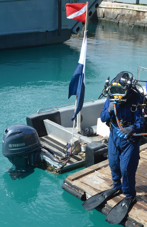 Honolulu District Dive Coordinator Mike Woundy and the USACE Forward Response Technical Dive Team members executed above and below water inspections Aug. 13-26 at U.S. Army Garrison - Kwajalein Atoll, Republic of the Marshall Islands with mission evolution's on South Pacific islands for the Army Transportation Infrastructure Inspection Program of waterfront structures like piers, seawalls, and wharf's.