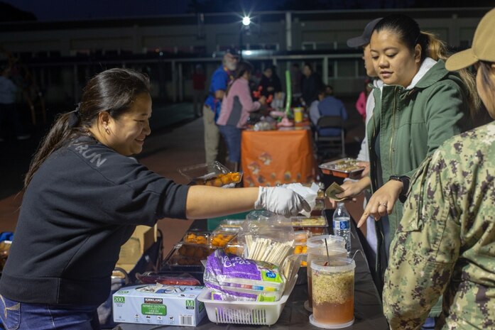 Events like these allow deployed Marines to interact with the local community and have fun during the holiday season. This iteration of Fuji Viper is executed by an activated reserve unit, 1st Battalion, 25th Marine Regiment, currently attached to 4th Marine Regiment, 3rd Marine Division, as part of the unit deployment program.