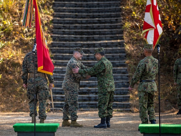 Approximately 275 U.S. Marines from 1st Battalion, 25th Marine Regiment, Marine Forces Reserve, currently assigned to 3d Marine Division as part of the Unit Deployment Program, and Marines from 1st Marine Aircraft Wing, will join their Japan Ground Self-Defense Force counterparts from the 8th Regiment, 13th Brigade, Middle Army. Their deployment validates the readiness and skill of the reserves to augment their active duty counterparts.