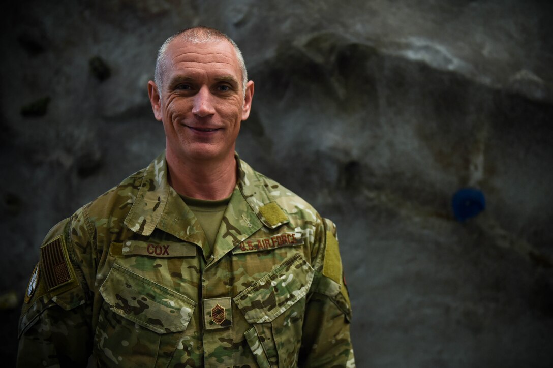Senior Master Sgt. Nathan Cox, 22nd Special Tactics Squadron senior enlisted manager, poses for a photo on Joint Base Lewis-McChord, Wash., Nov. 26, 2019. He was one of the nine McChord Airmen selected this year for promotion to chief master sergeant, the highest enlisted rank in the Air Force. 

“Making chief master sergeant is a realization of the importance to do everything I can to be worthy of the trust. And if I see a gap, fill it. No excuses.
The best advice I was given about increasing levels of leadership is this: ‘More of what you do should be less about you.’
It’s important for all of us to remember that, as members of our nation’s defense, our job is to hold the line. We must resolve to continually strive to become stronger physically, morally, and technically. Millions of Americans trust that resolve. Be worthy of that trust.”

(U.S. Air Force photo by Airman 1st Class Mikayla Heineck)