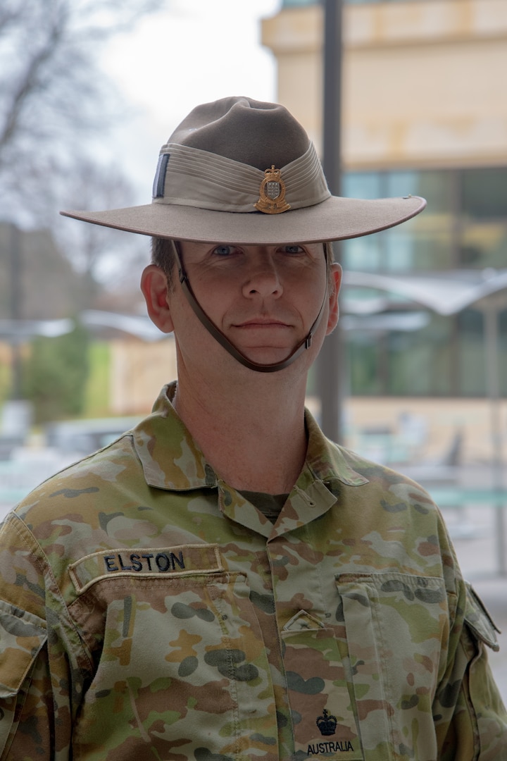 Australian exchange officer assigned to DLA Distribution strengthens century-old bond