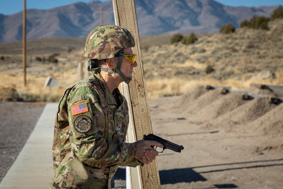 807th Medical Command (Deployment Support) Conducts M9 Weapons Qualification