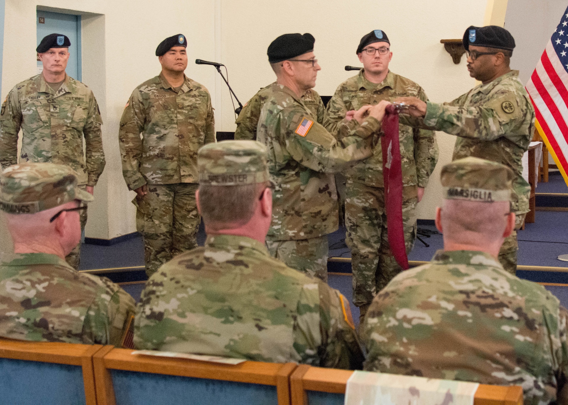 Army Reserve Medical Support Unit transfers authority of DWMMC in Germany